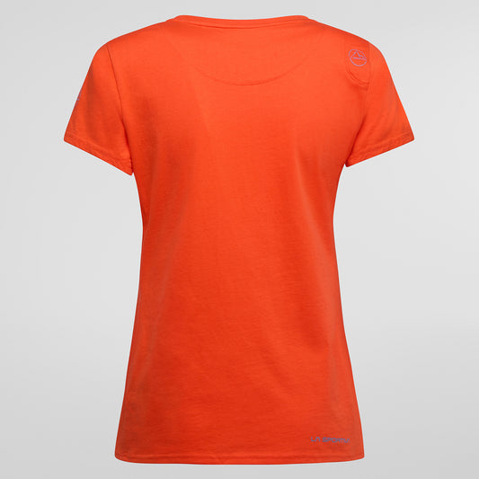 Icy Mountains T-Shirt Woman Cherry Tomato