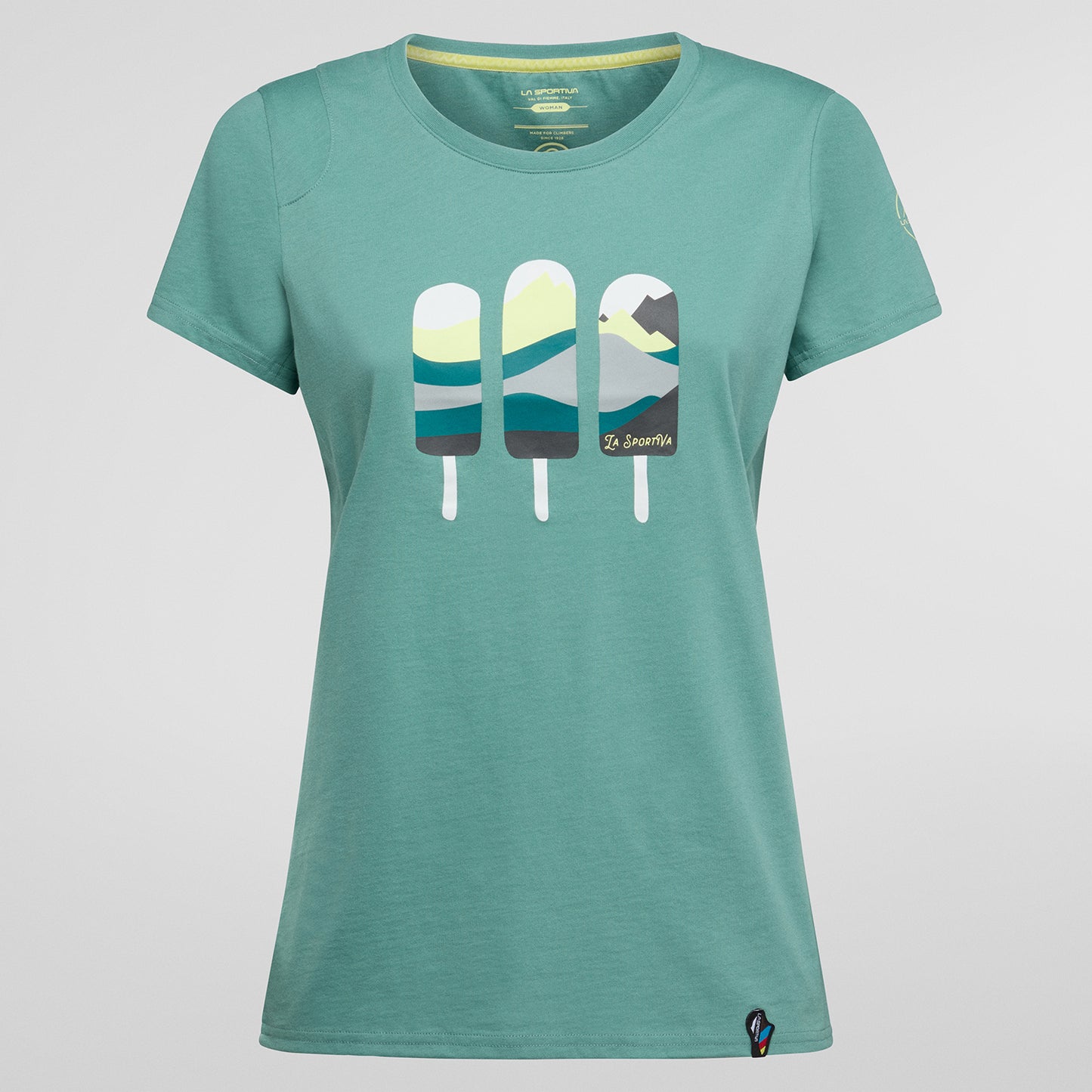 Icy Mountains T-Shirt Woman Juniper