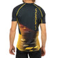 Wave T-Shirt M Black/Yellow