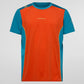 Tracer T-Shirt Man Cherry Tomato/Tropic Blue