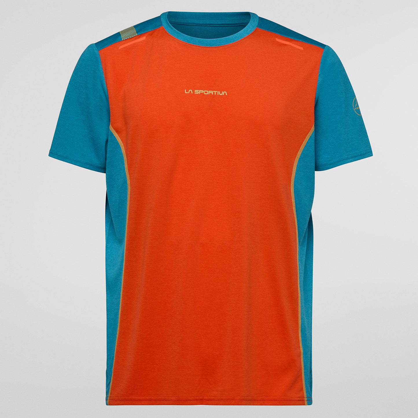 Tracer T-Shirt Man Cherry Tomato/Tropic Blue