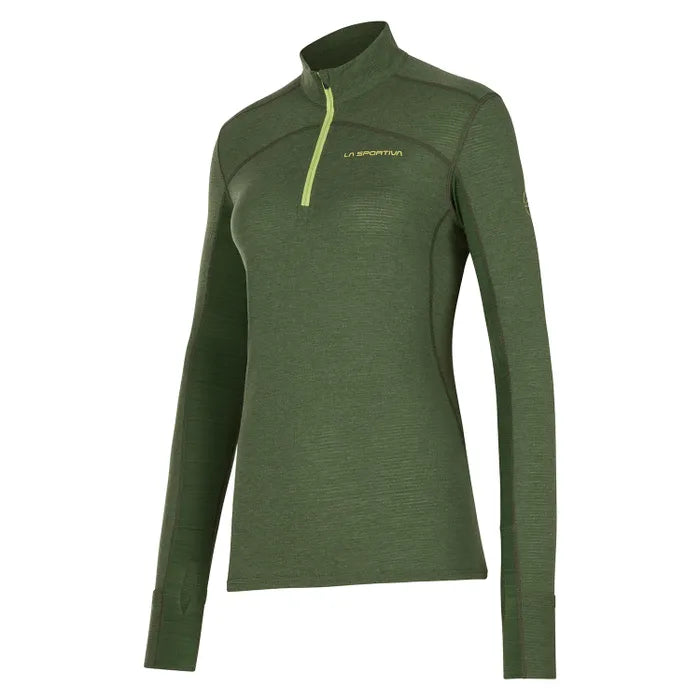 Swift Long Sleeve Woman Forest/Green Banana