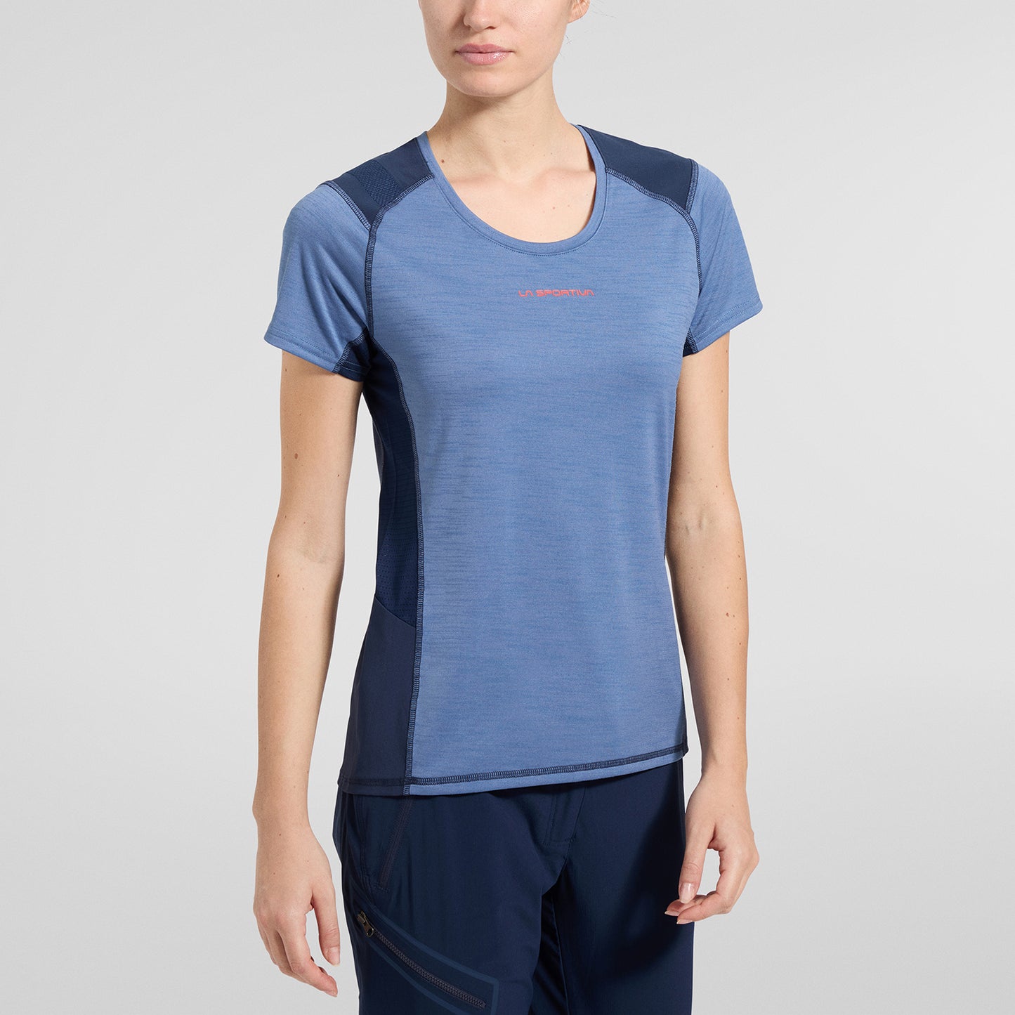 Compass T-Shirt Woman Moonlight/Deep Sea
