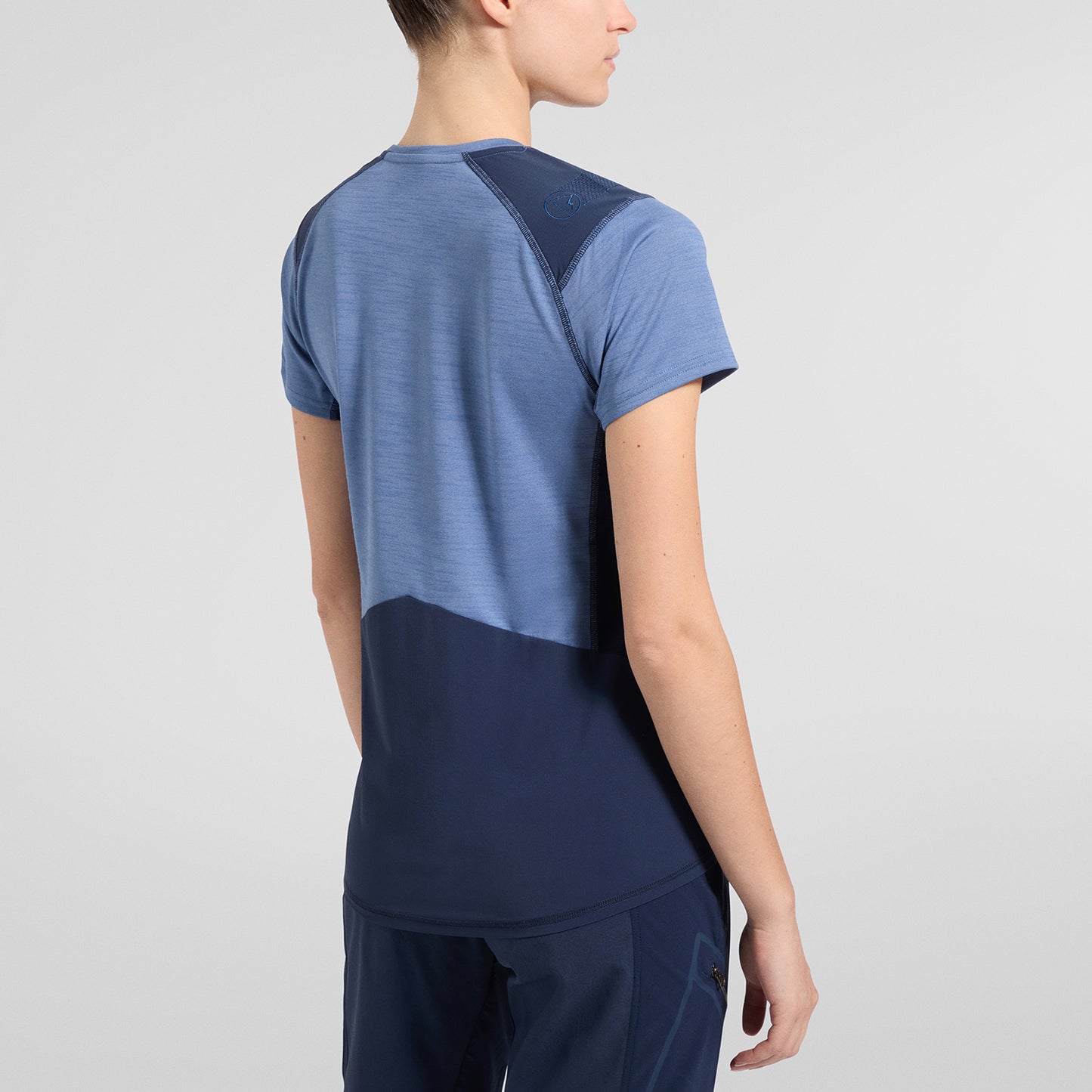 Compass T-Shirt Woman Moonlight/Deep Sea