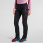 Cardinal Pant Woman Black/Cherry Tomato