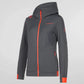 Mood Hoody W Carbon/Cherry Tomato