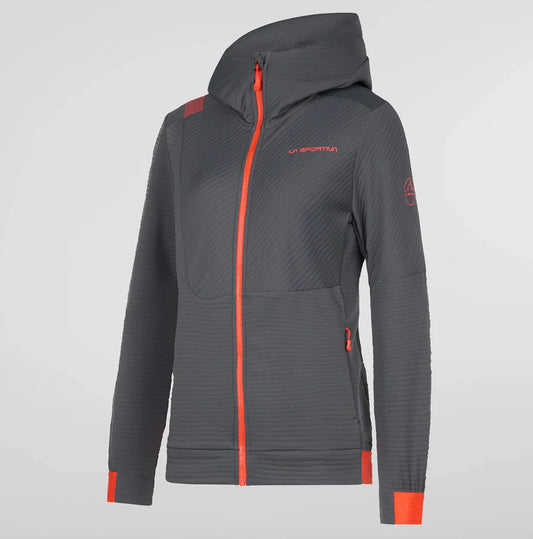 Mood Hoody W Carbon/Cherry Tomato
