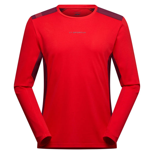 Beyond Longsleeve M Mountain Red/Redwood
