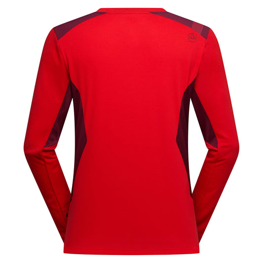 Beyond Longsleeve M Mountain Red/Redwood