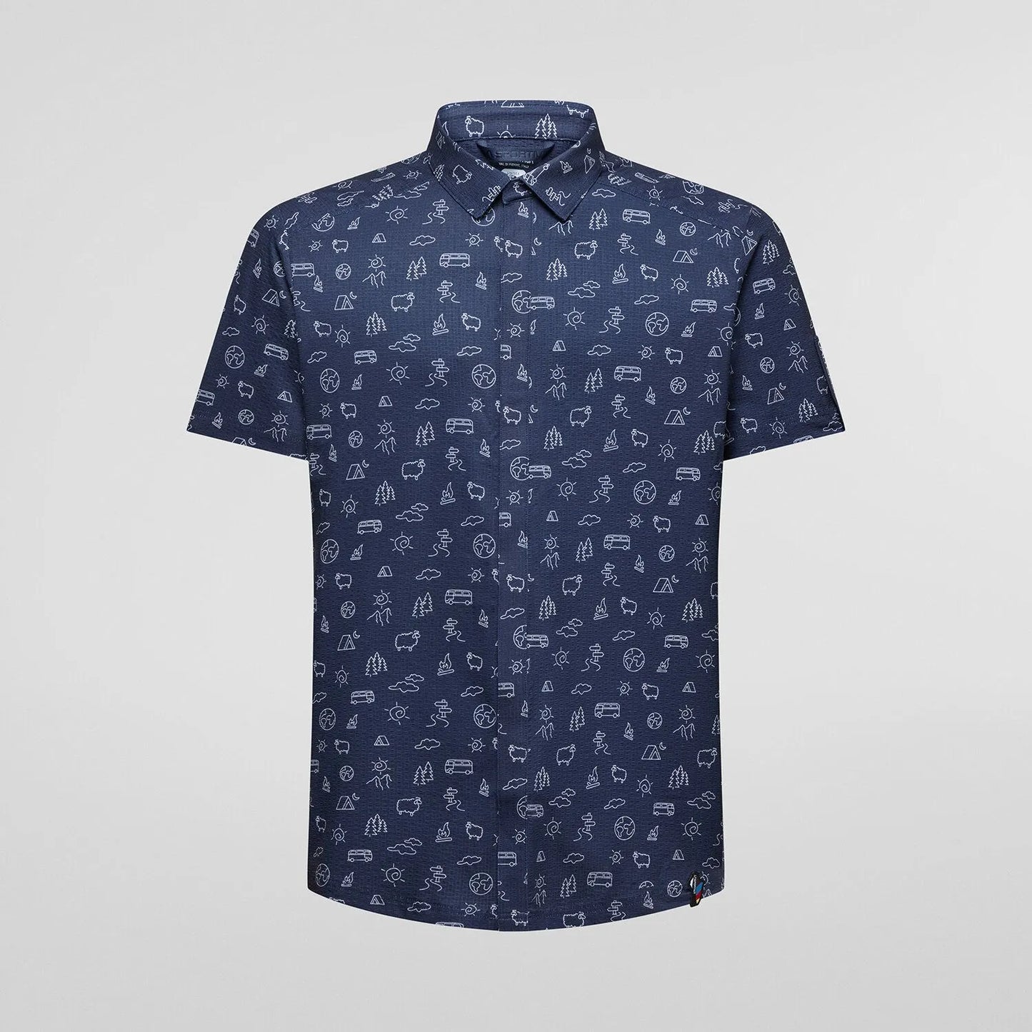 Move Tech Shirt Night Sky/Chalk