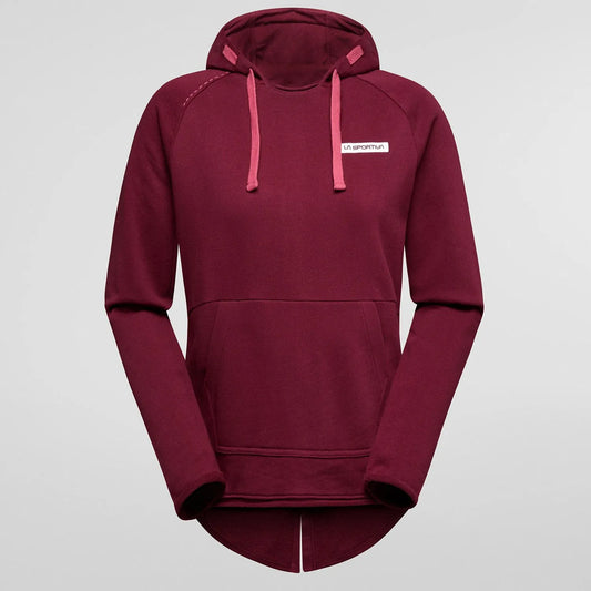 Telendos Hoody Woman Redwood