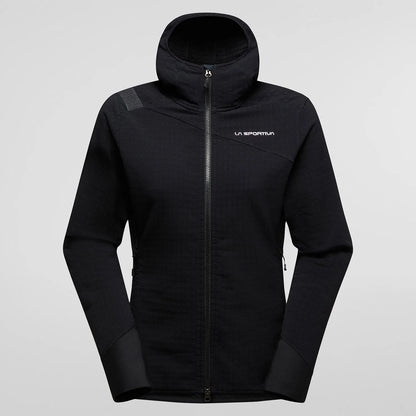 Bristen Thermal Hoody Woman Black/White