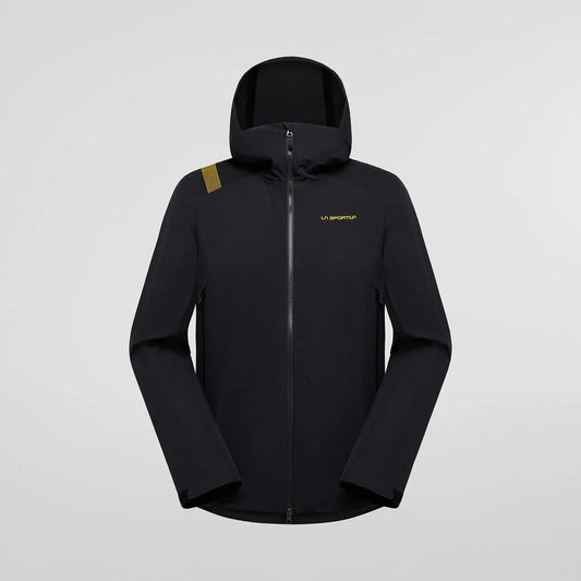 Crest Evo Shell Jkt Man Black/Yellow