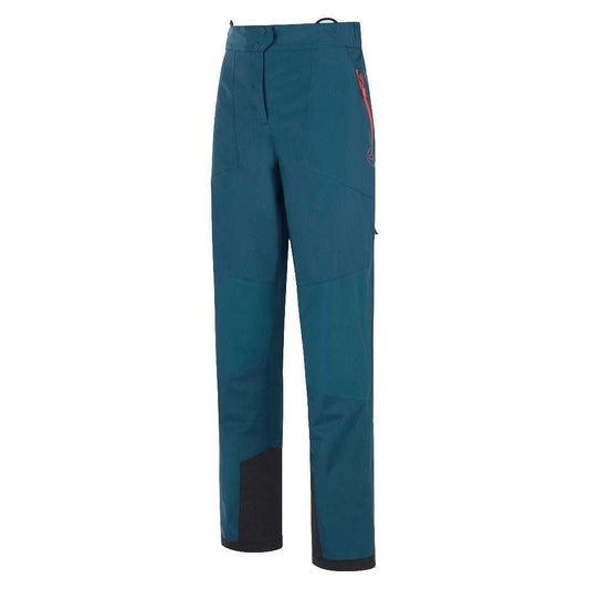 Roseg GTX Pant W Storm Blue/Cherry Tomato