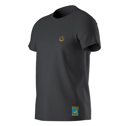 Climbing on the Moon T-Shirt M Carbon/Giallo