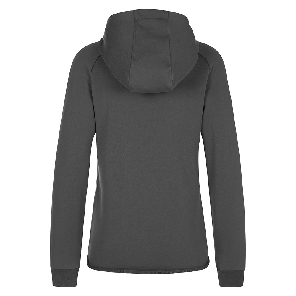 Kaos Hoody Woman Carbon/Cherry Tomato