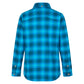 Rambler Flannel Shirt Woman Storm Blue/Cherry Tomato