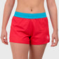 Low Waist Short W Hibiscus/White