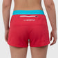 Low Waist Short W Hibiscus/White