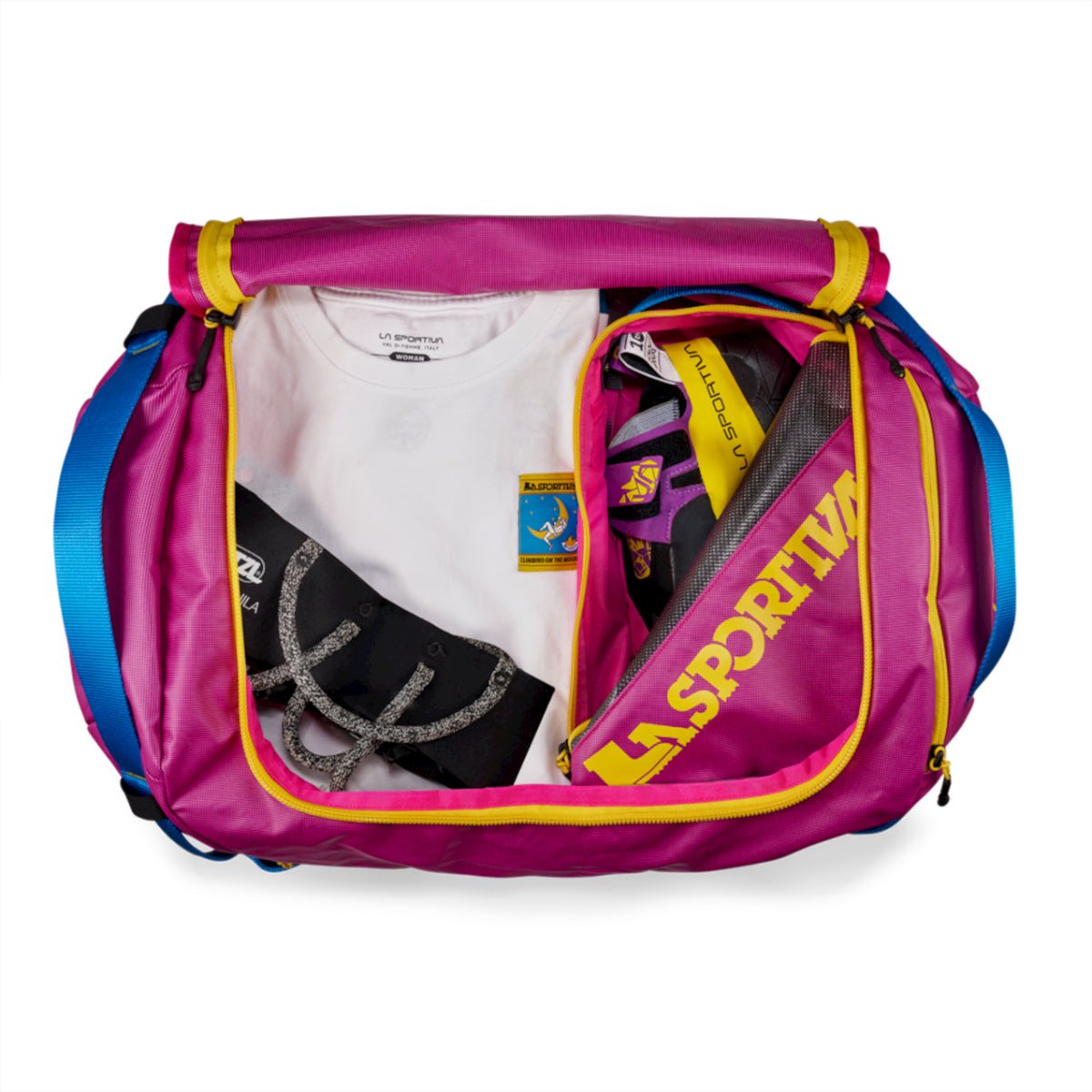 Nomad 40 Duffel Bag Fucsia/Giallo