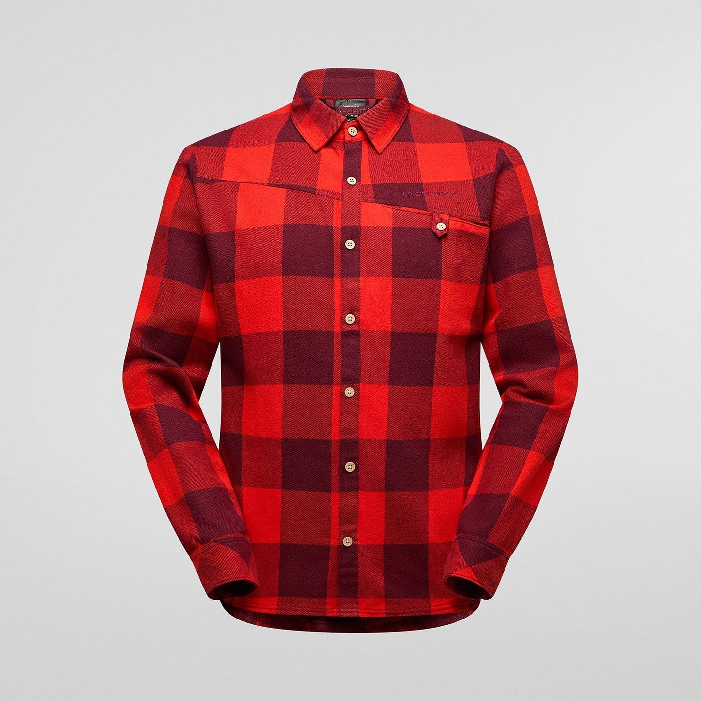 Rambler Flannel Shirt M Redwood/Mountain Red