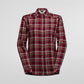 Rambler Lined Flannel Shirt W Redwood/Chalk