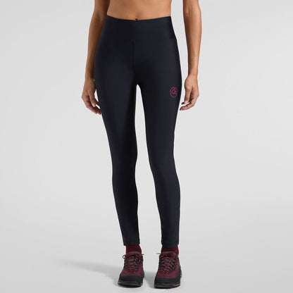 Aerial Leggings W Black/Azalea