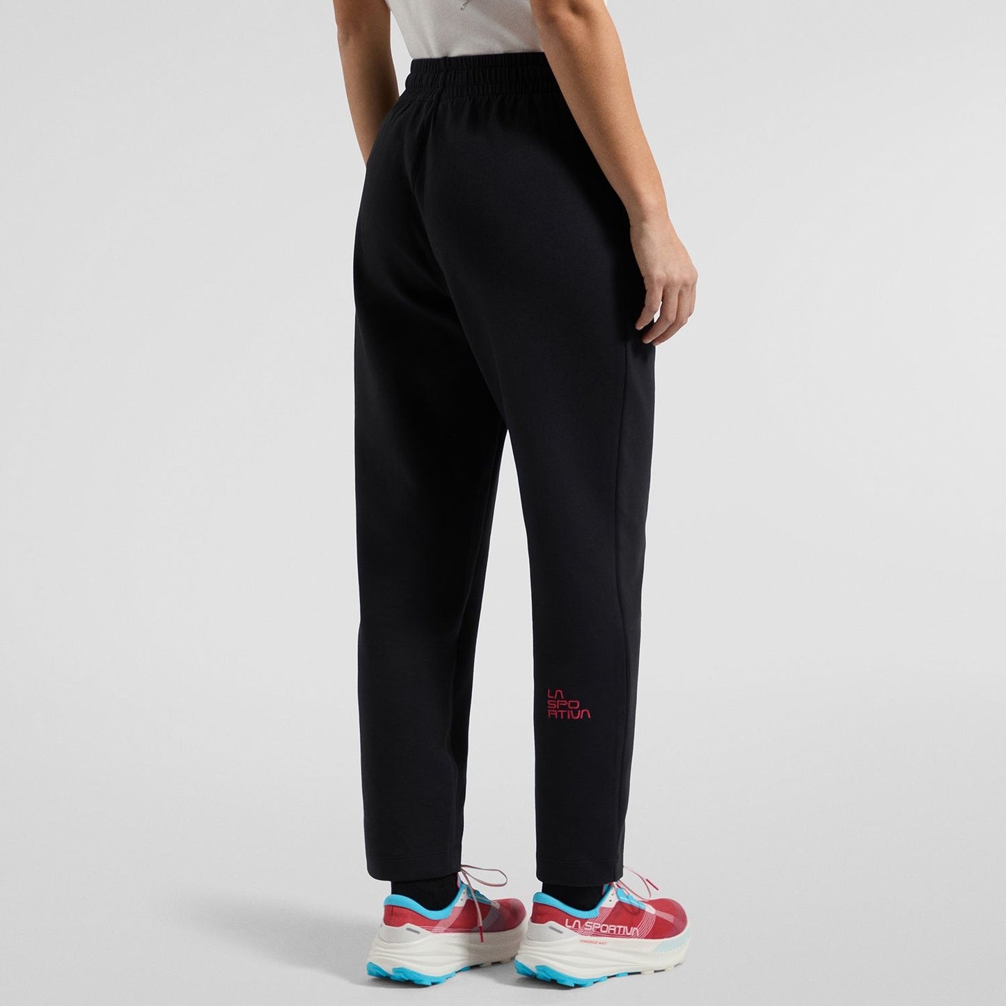 Podium Pant Big Logo W Black/Hibiscus