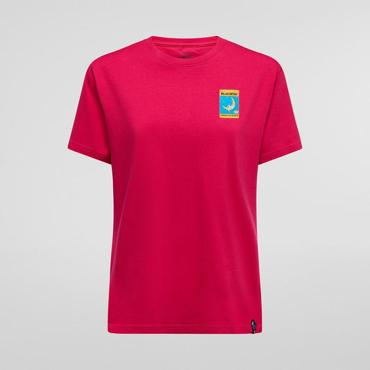 Moon Climb T-Shirt W Azalea/Redwood