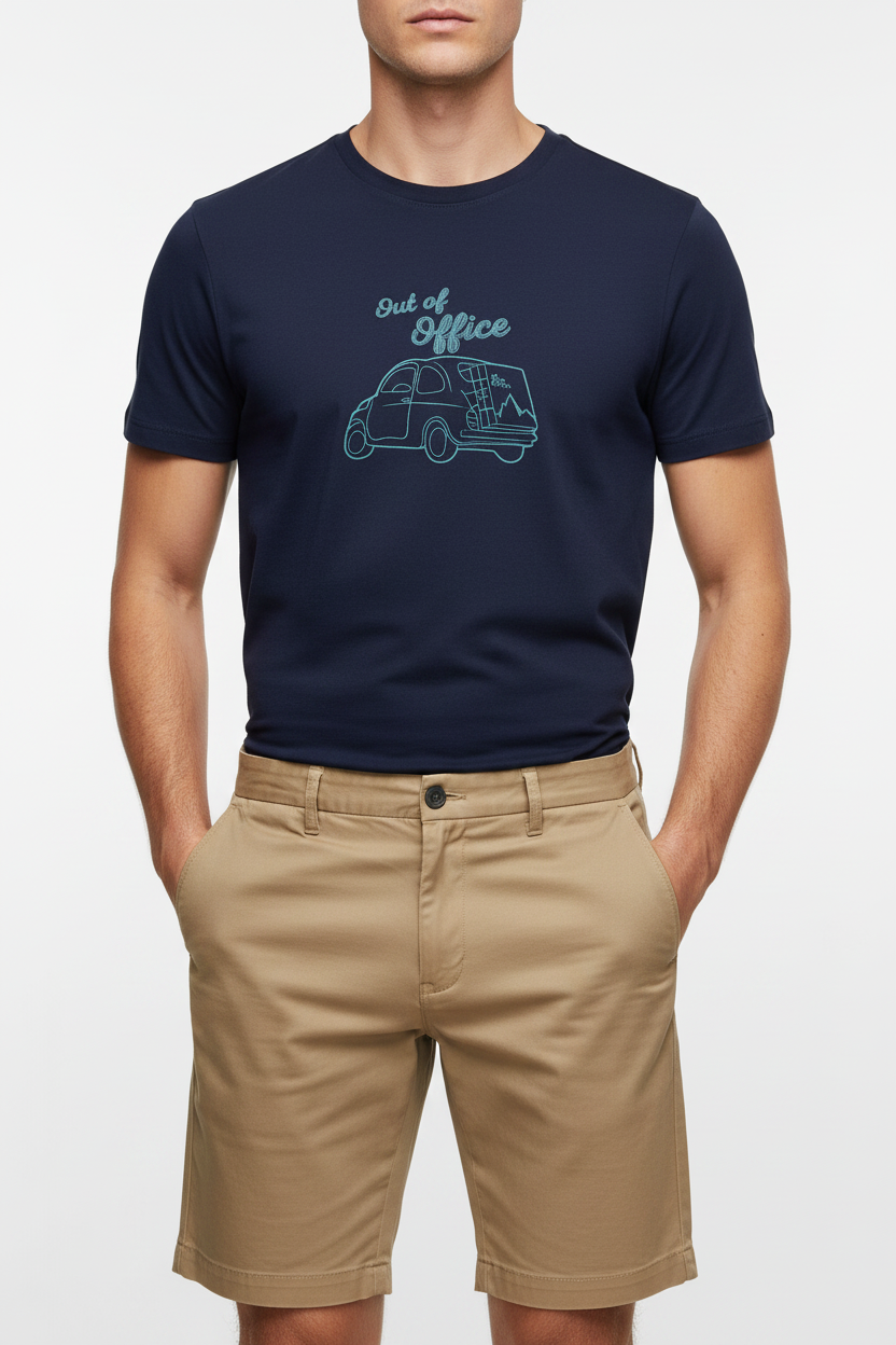 Cinquecento T-Shirt M Night Sky/Lake