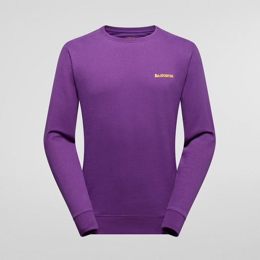 Climbing on the Moon Sweatshirt M Viola/Giallo