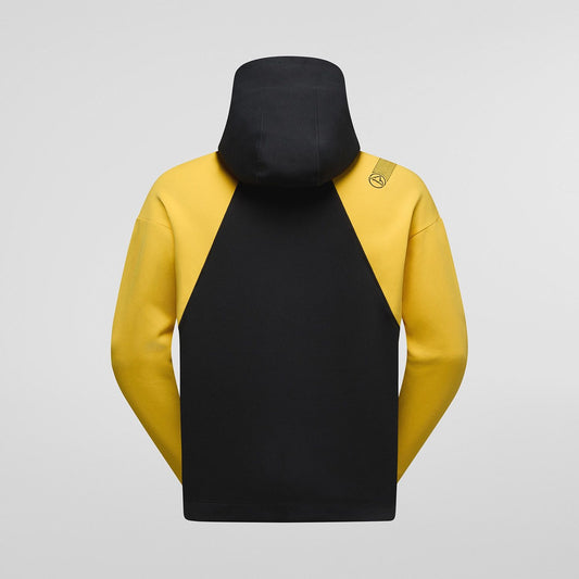Podium Hoody Big Logo M Black/Yellow