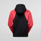 Podium Hoody Big Logo W Black/Hibiscus