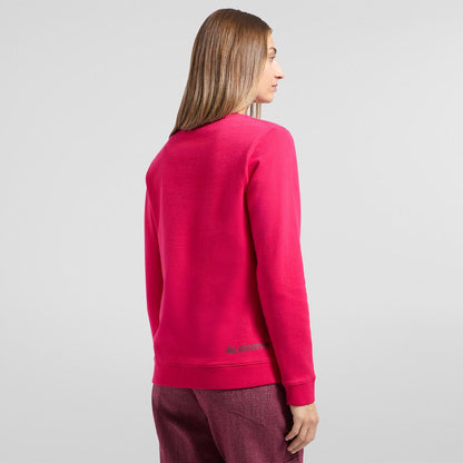 Heritage Logo Sweater W Azalea/Redwood