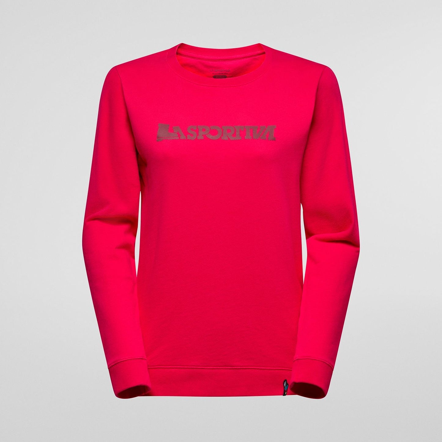 Heritage Logo Sweater W Azalea/Redwood