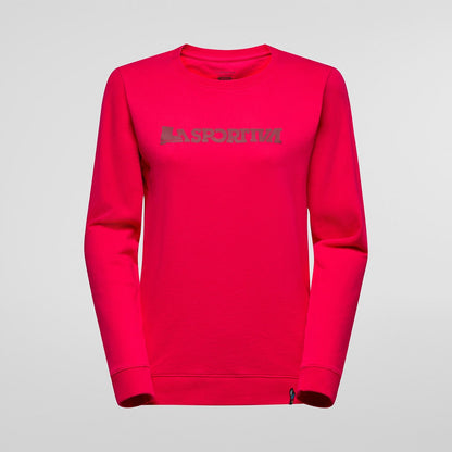 Heritage Logo Sweater W Azalea/Redwood