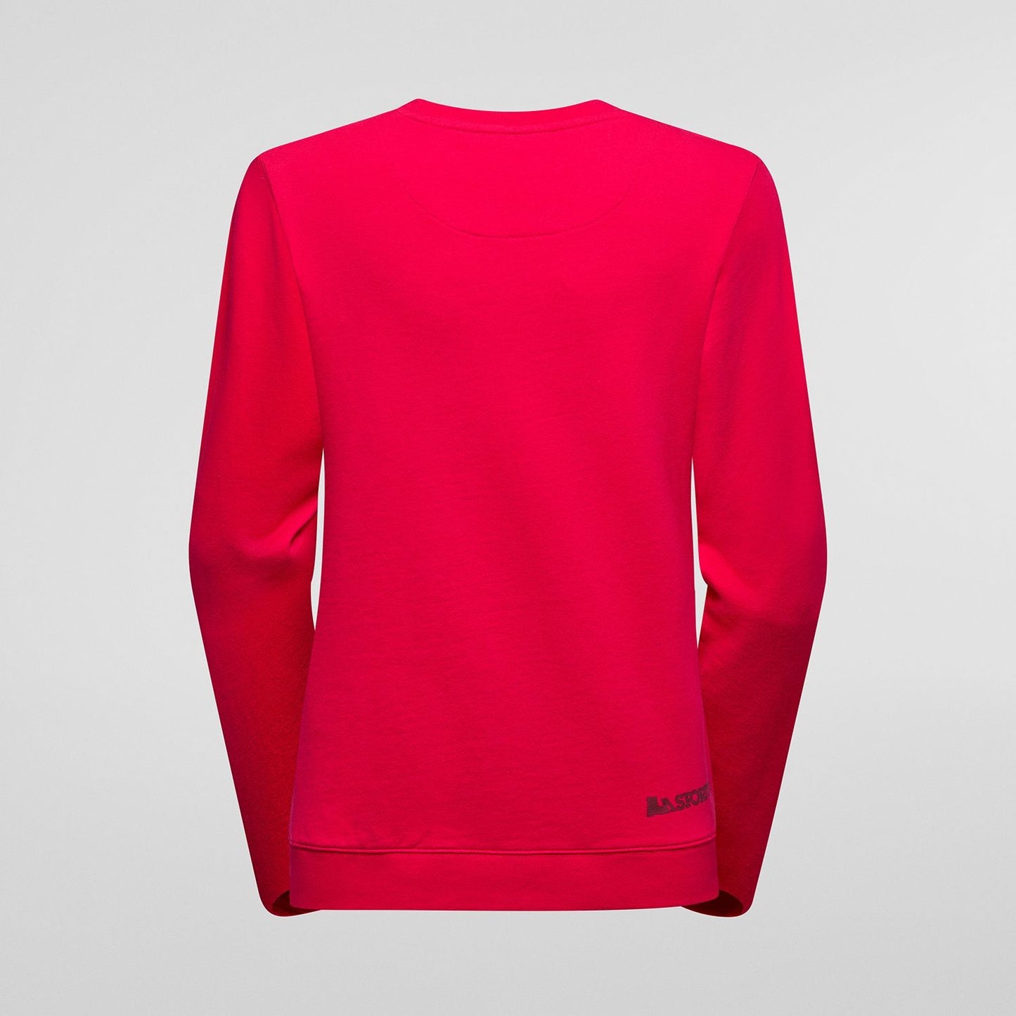 Heritage Logo Sweater W Azalea/Redwood