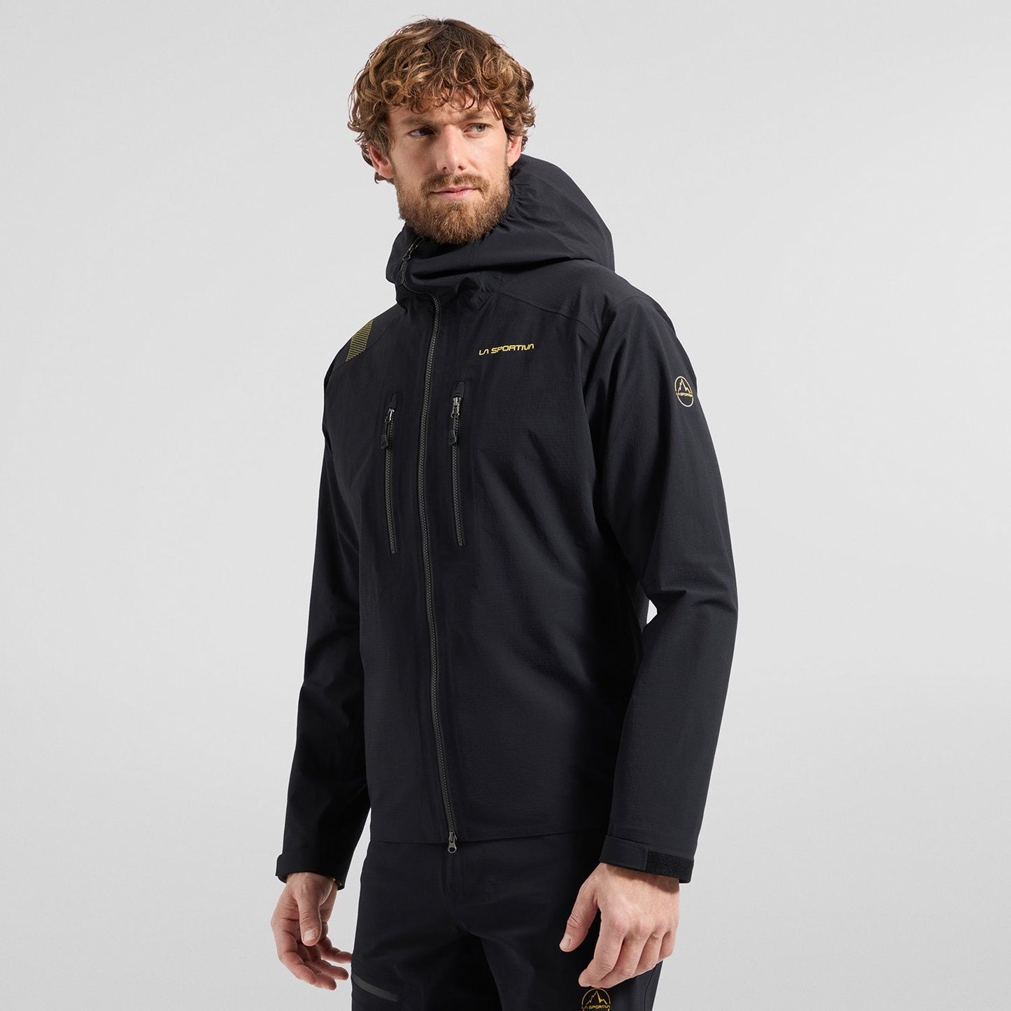 Helixir Shell Jkt M Black/Chalk