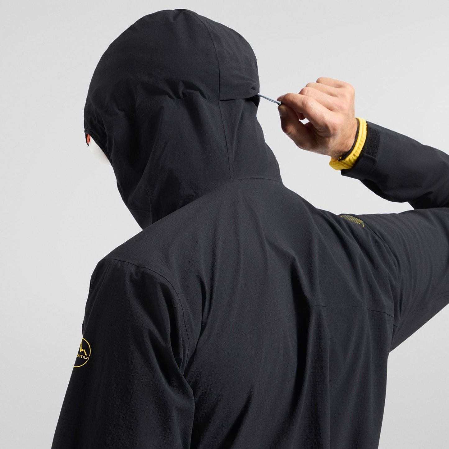 Helixir Shell Jkt M Black/Chalk