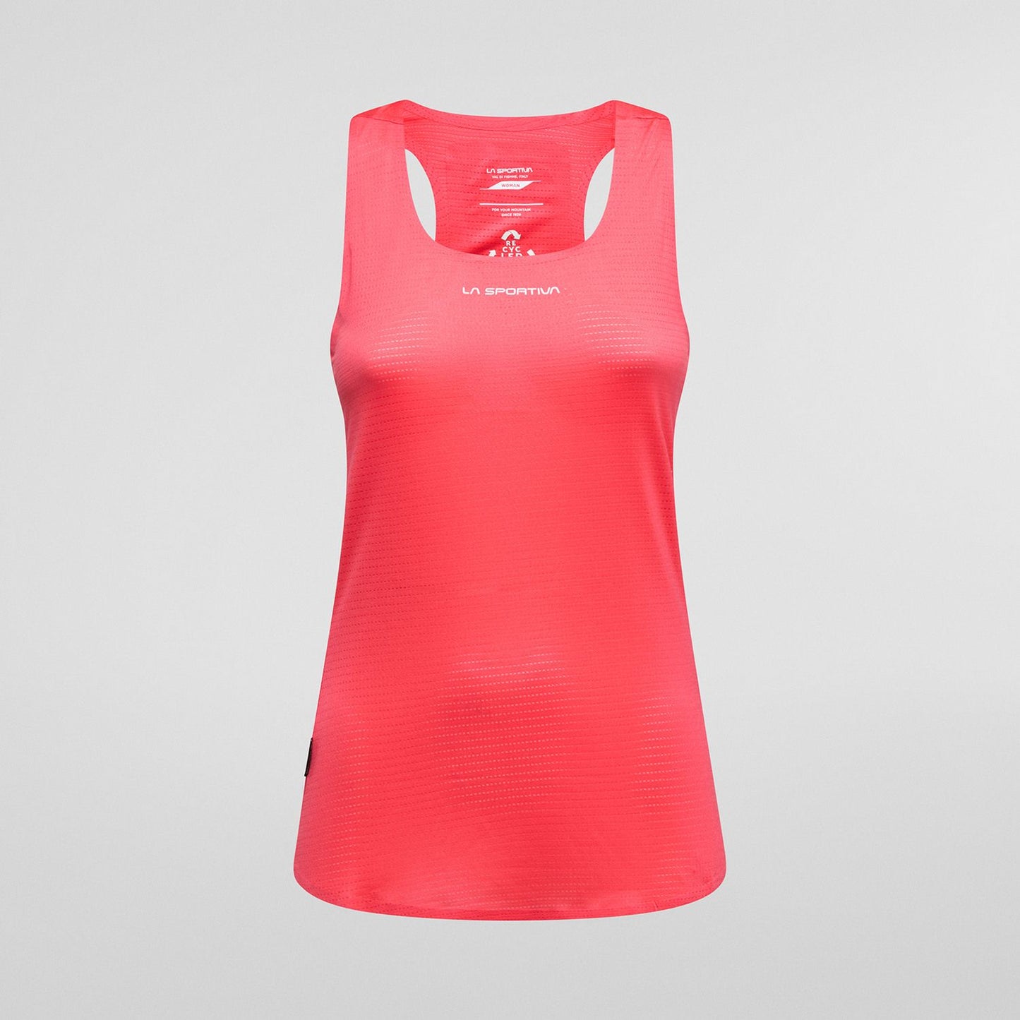 Pure Tank W Hibiscus/White