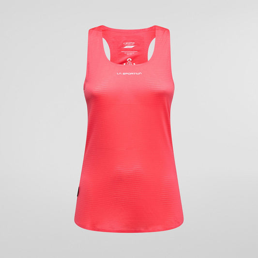 Pure Tank W Hibiscus/White