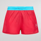 Low Waist Short W Hibiscus/White