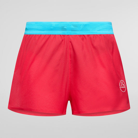 Low Waist Short W Hibiscus/White