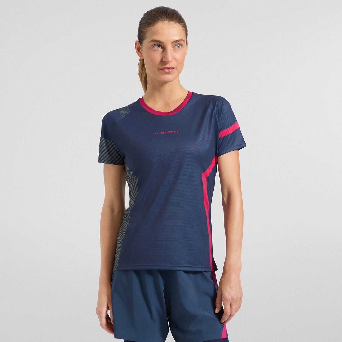 Flow T-Shirt W Night Sky/Cypress