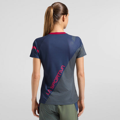Flow T-Shirt W Night Sky/Cypress
