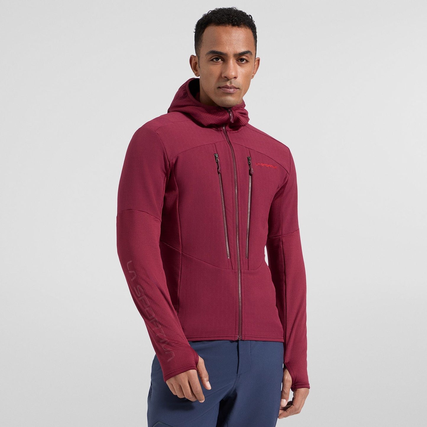 Session Tech Hoody M Redwood/Mountain Red