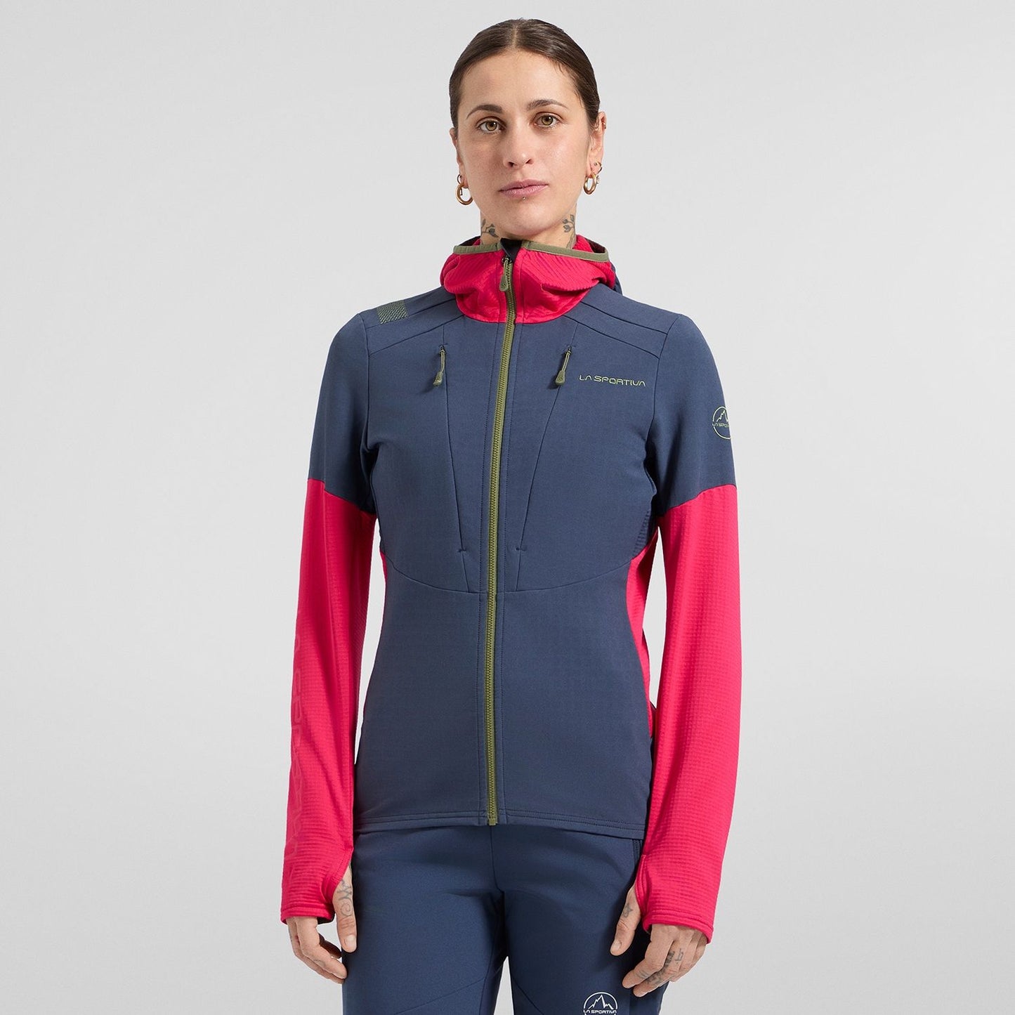 Session Tech Hoody W Night Sky/Azalea