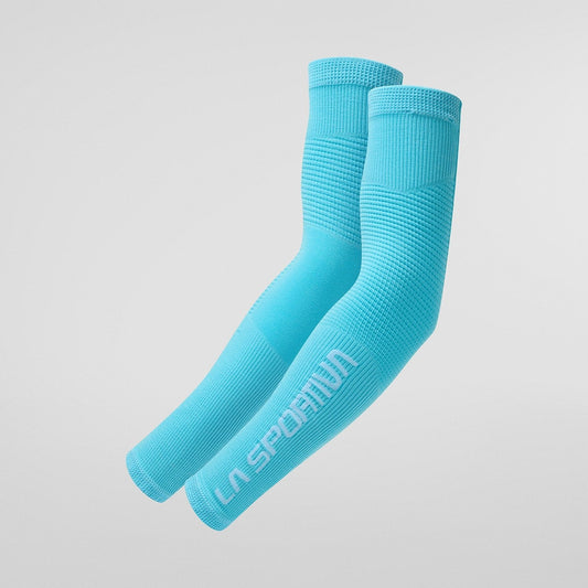 Trace Arm Warmer Malibu Blue/White