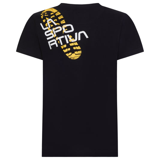 Footstep Tee Man Black