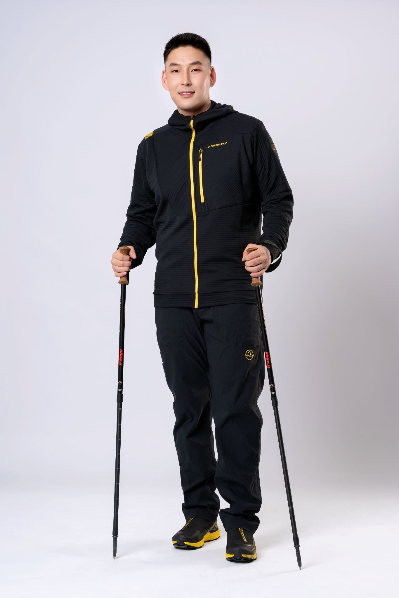 Mood Hoody M Black/Yellow